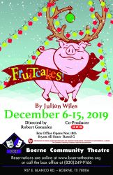 fruitcakes play poster theater 2019