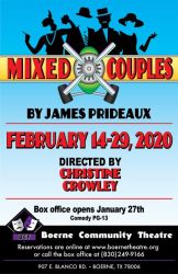 mixed couples playbill poster