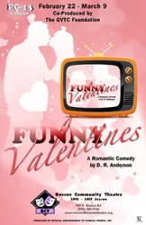 funny valentine play poster