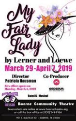 my fair lady play poster theater