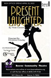 Boerne Community Theatre presents Present Laughter