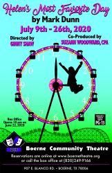 helen's favorite day playbill poster
